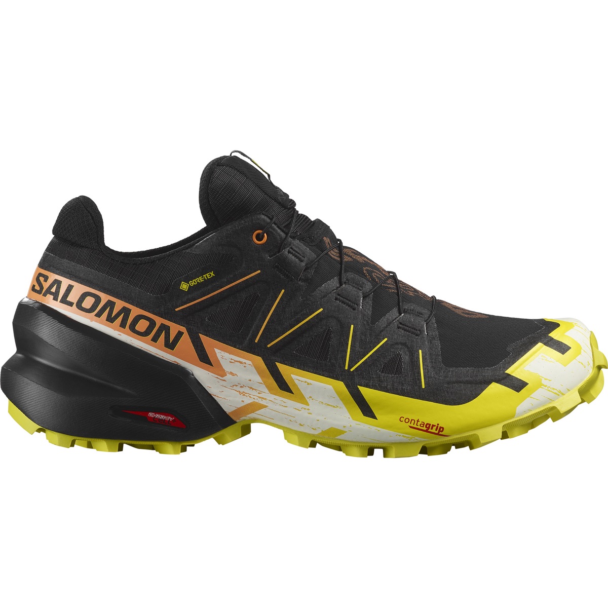 Salomon Speedcross 6 Gore-Tex Black/Sulphur Spring/Bird Of Paradise