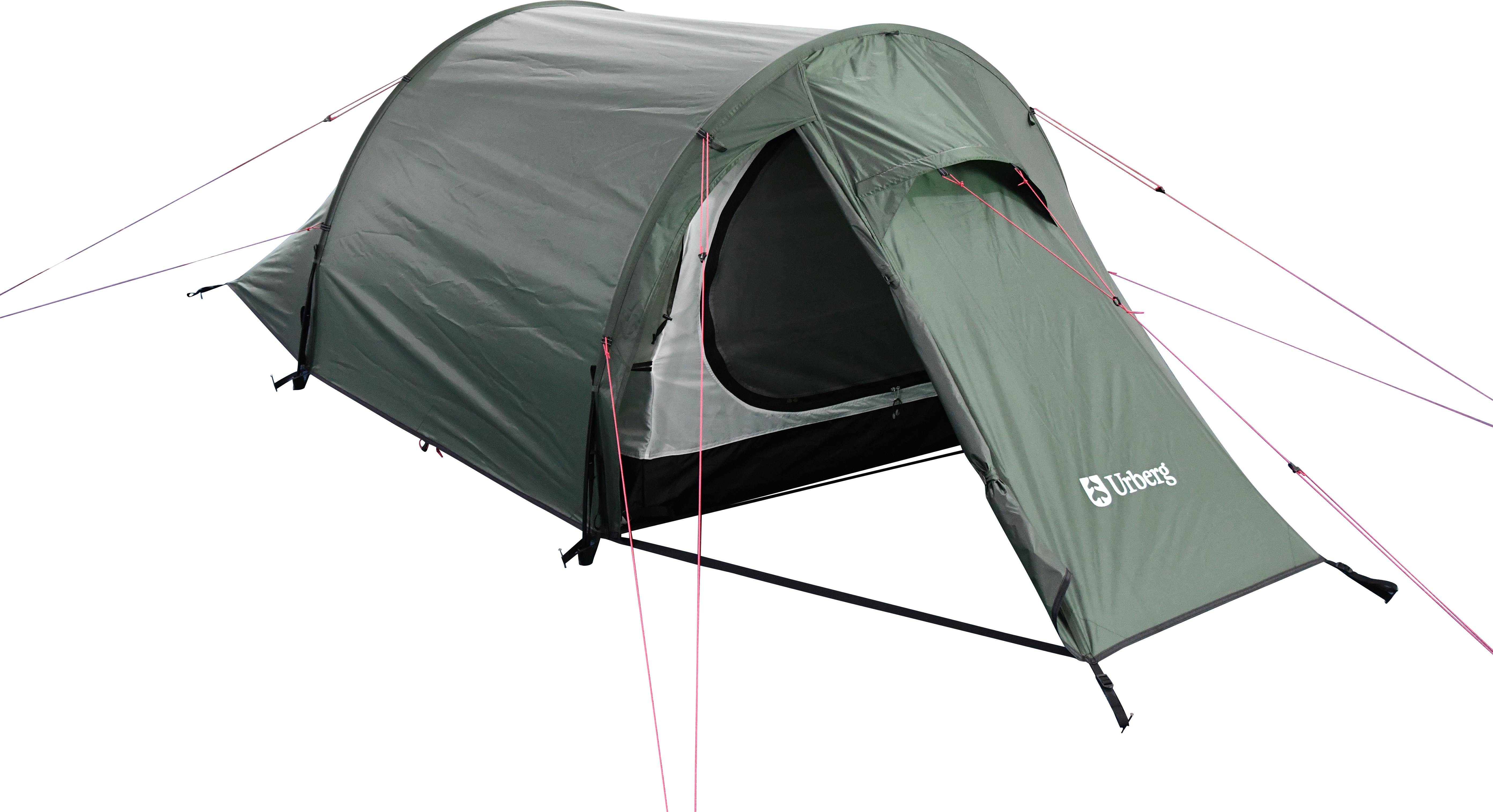 Urberg 2 P Tunnel Tent Kombu Green