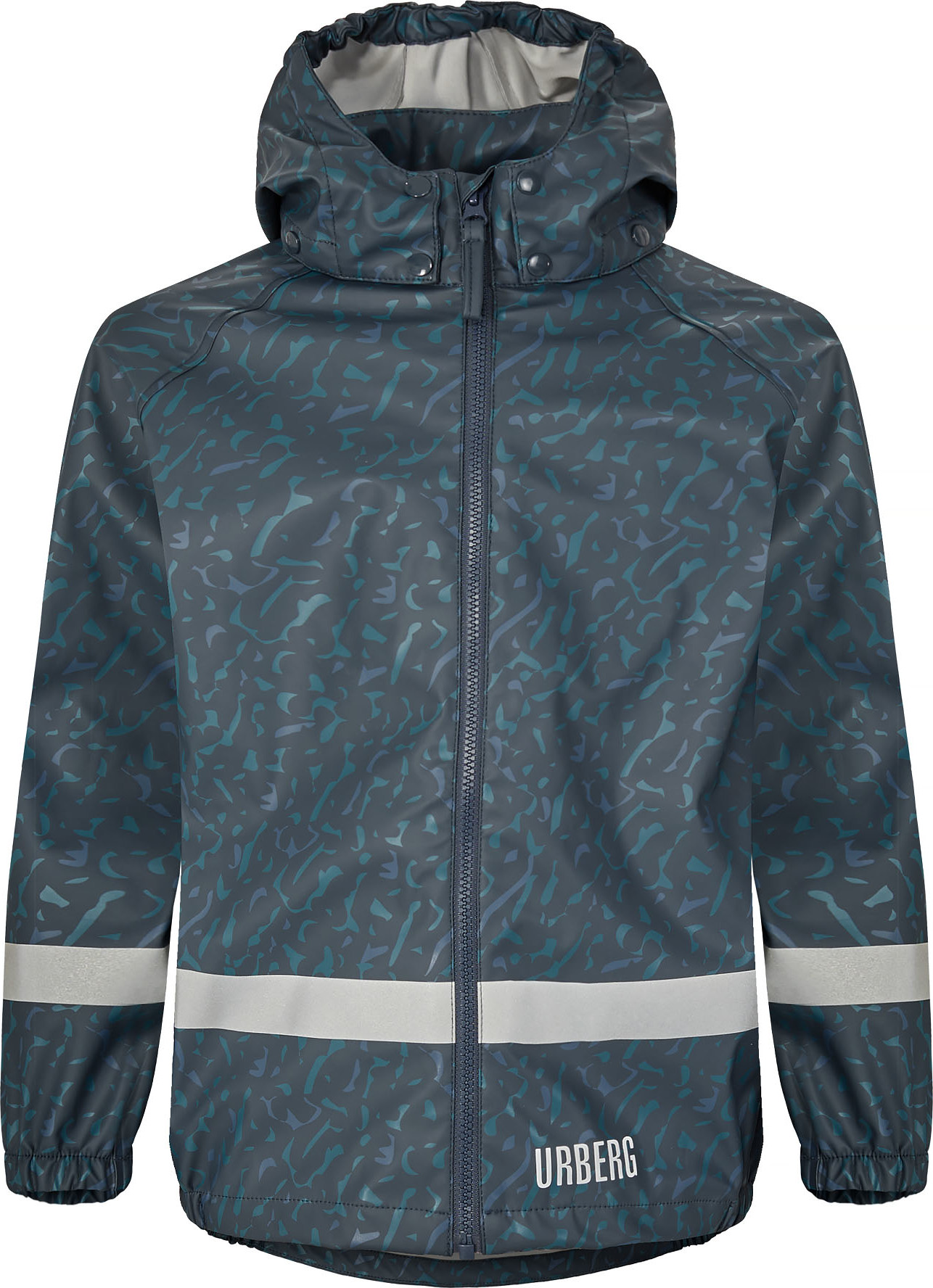 Urberg Kids' Malme PU Rain Set Midnight Navy