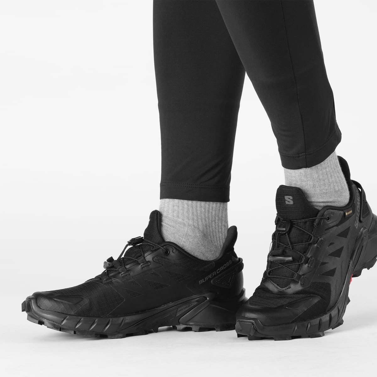 Salomon Women's Supercross 4 GORE-TEX Black/Black/Black