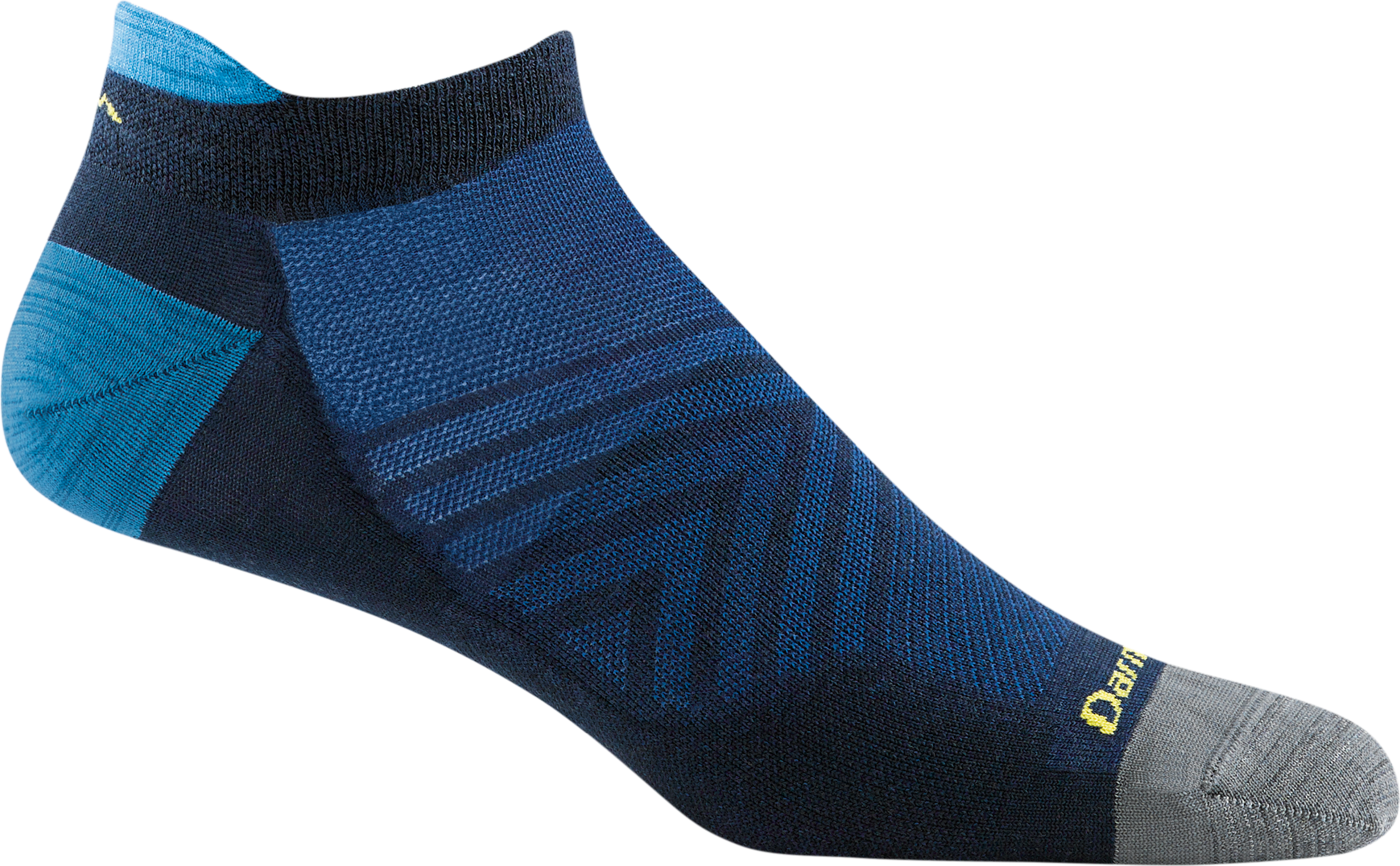 Darn Tough Men's Run No Show Tab Ultra-Lightweight Eclipse