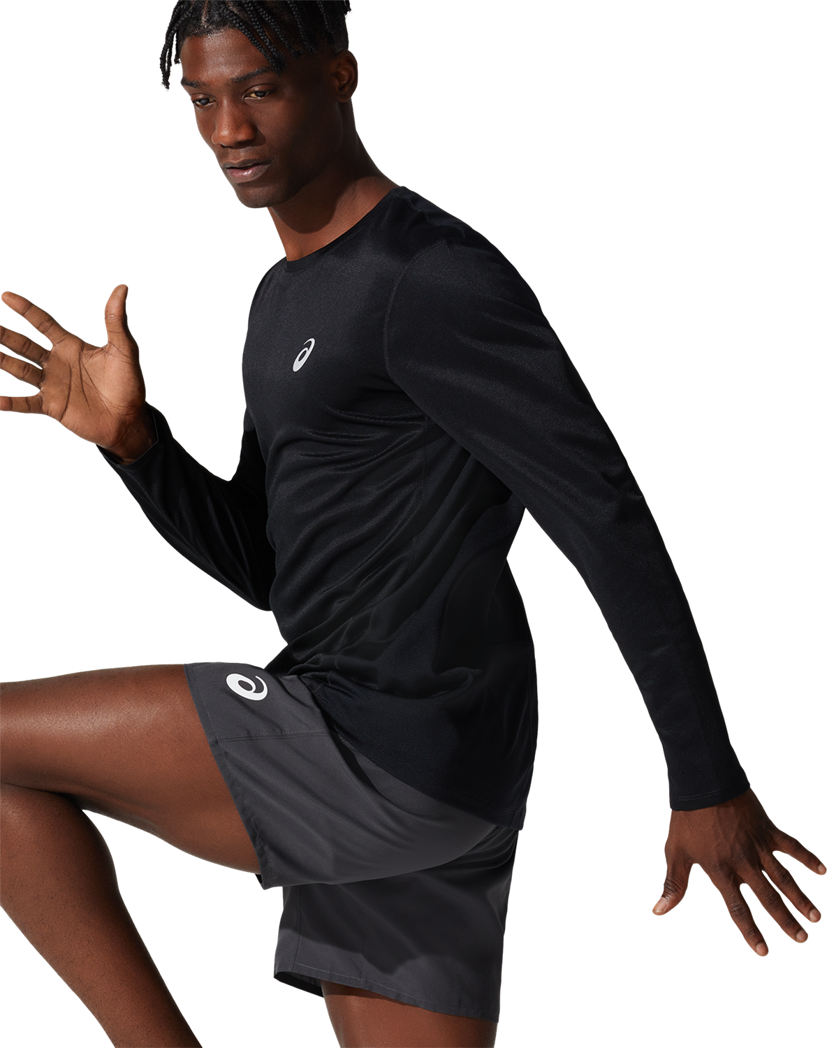 Asics Men's Core Long Sleeve Top Performance Black