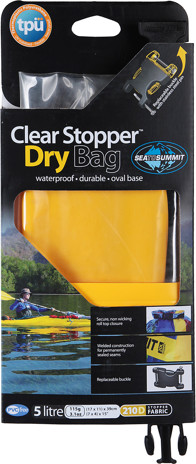 Sea To Summit Clear Stopper Dry Bag 5L Yellow