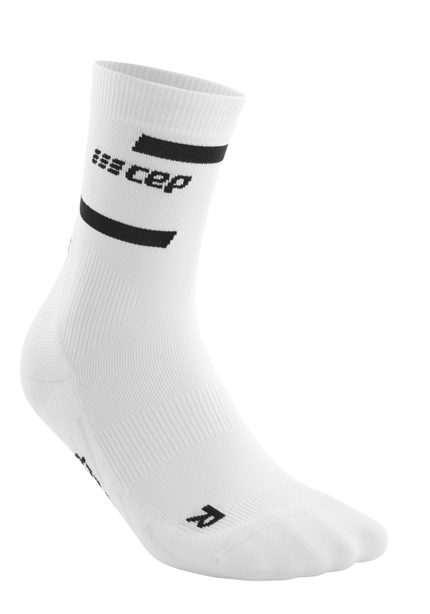 CEP Men's The Run Socks, Mid Cut Black