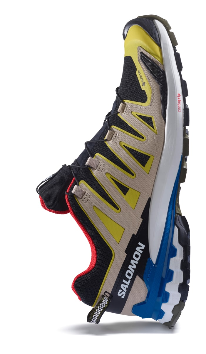 Salomon Men's XA Pro 3D V9 GORE-TEX Black/Buttercup/Lapis Blue