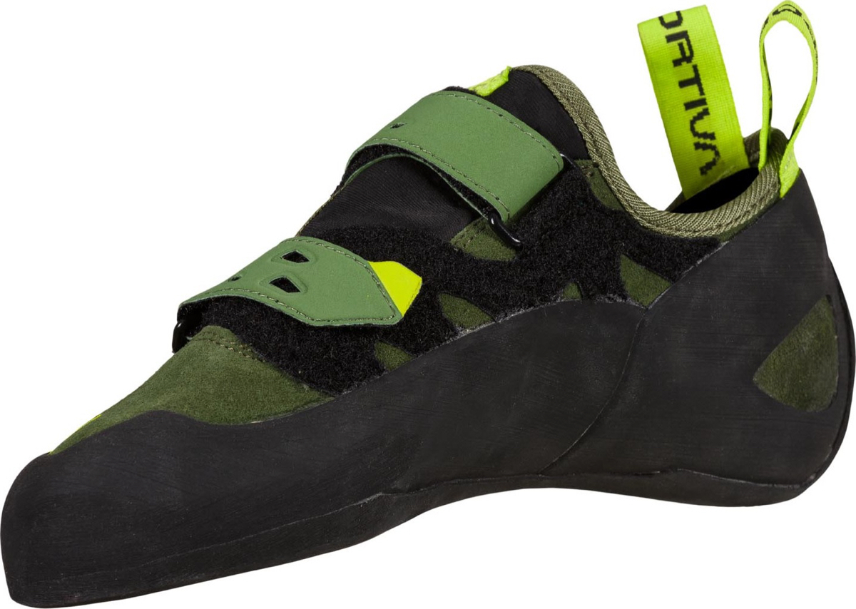 La Sportiva Unisex Tarantula Climbing Shoes Olive/Neon