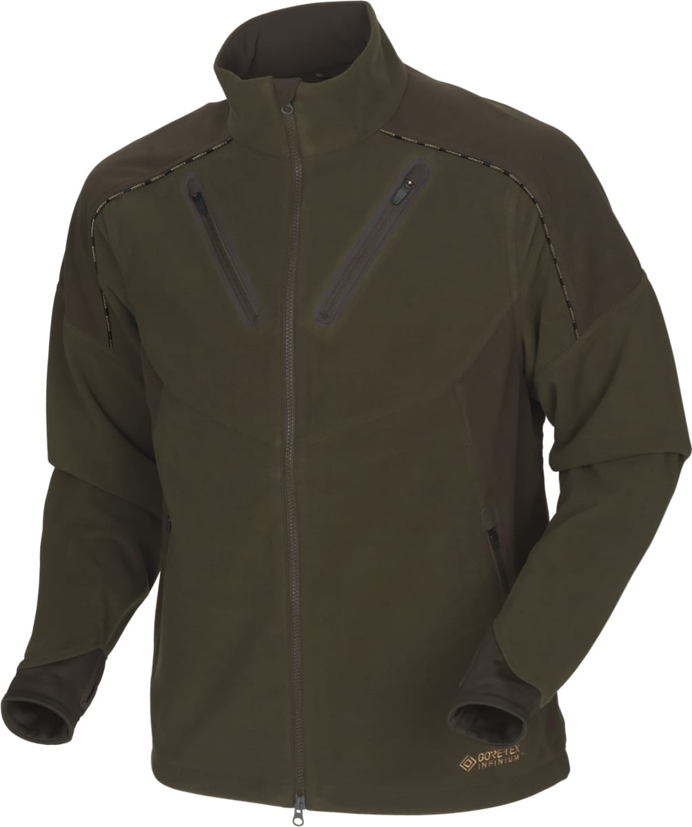 Härkila Men´s Mountain Hunter Fleece Jacket Hunting Green/Shadow Brown