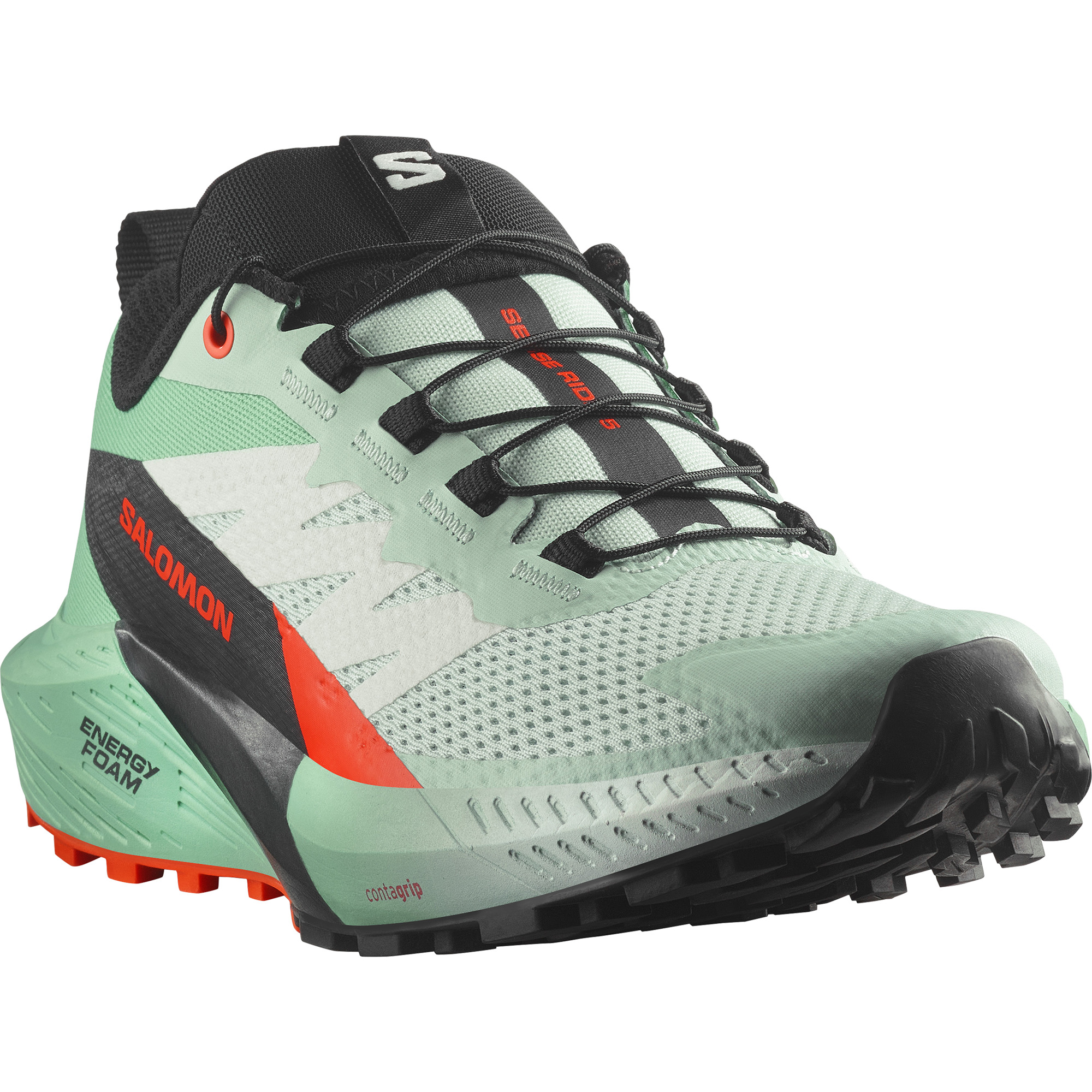 Salomon Sense Ride 5 Bay / Black / Cherry Tomato