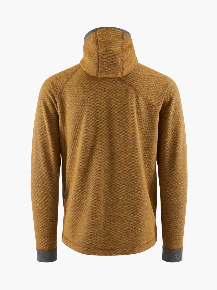 Klättermusen Hödur Hooded Zip M's Mustard