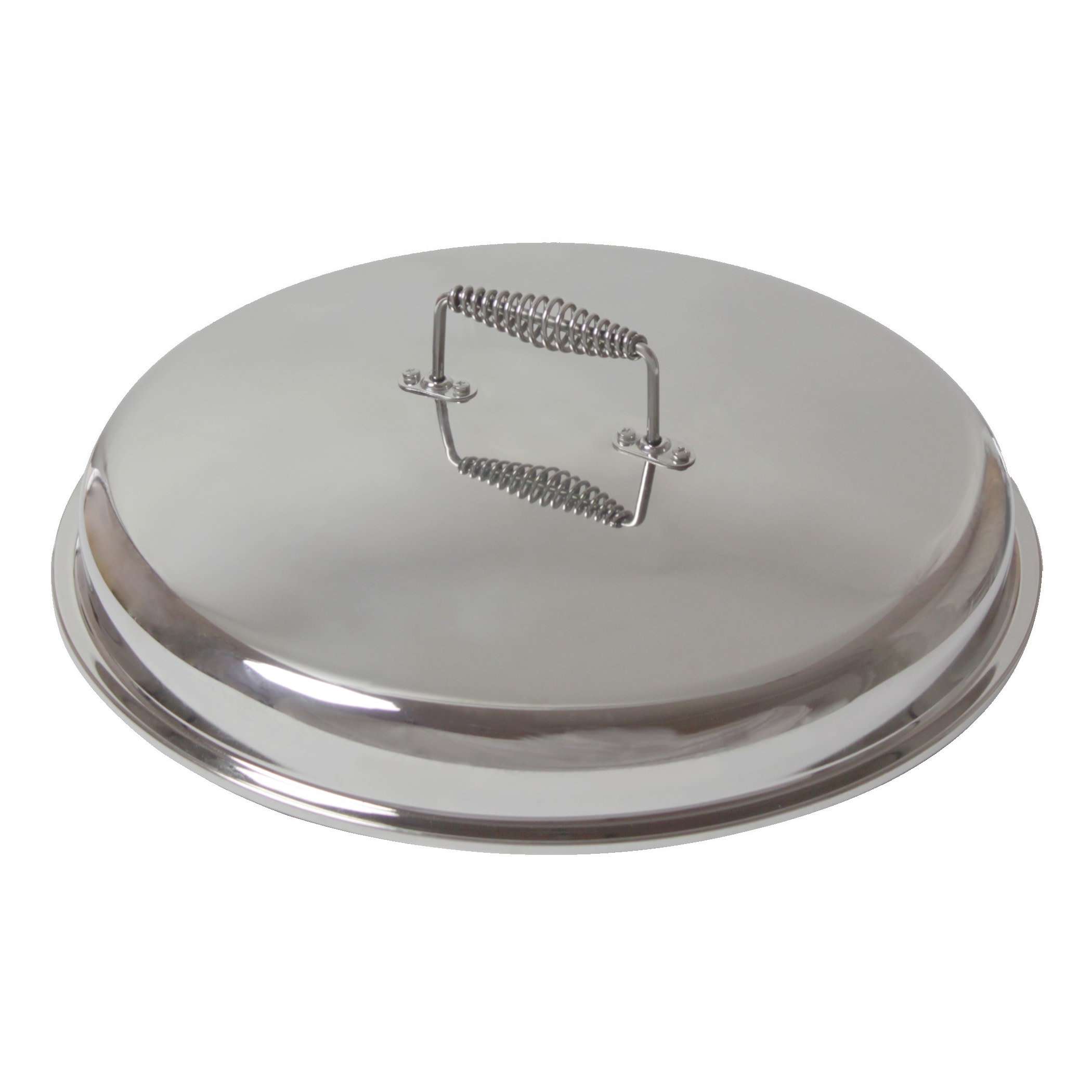 Hällmark Lokk til Stekehelle Ø 48 cm Stainless Steel