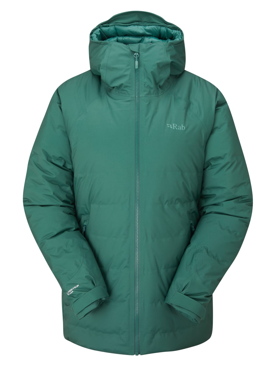 Rab Valiance Jacket Wmns Green Slate