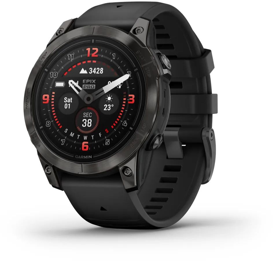 Garmin epix Pro Sapphire Generation 2, 47 mm Carbon Gray