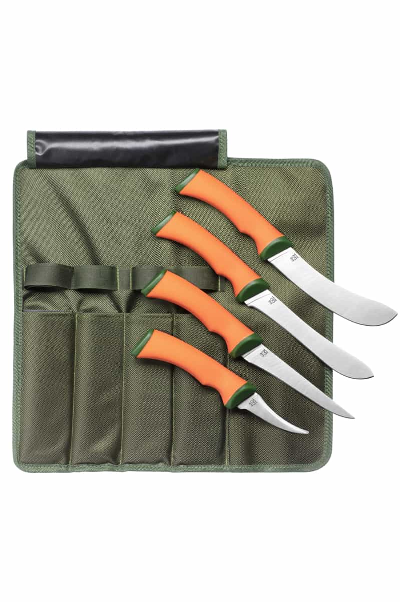 Øyo Slaktesett 4 deler Green/Orange
