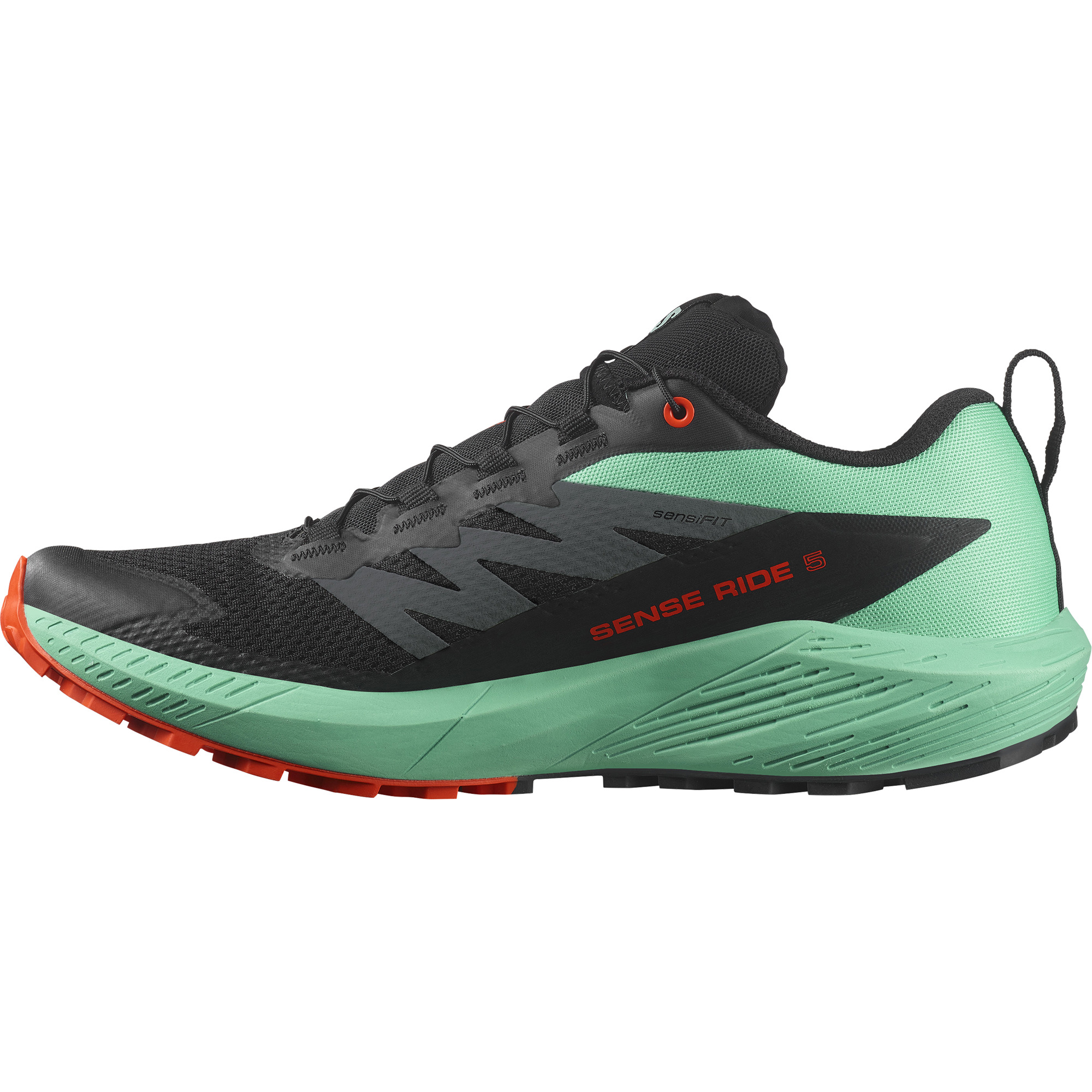 Salomon Sense Ride 5 Black / Bay / Cherry Tomato