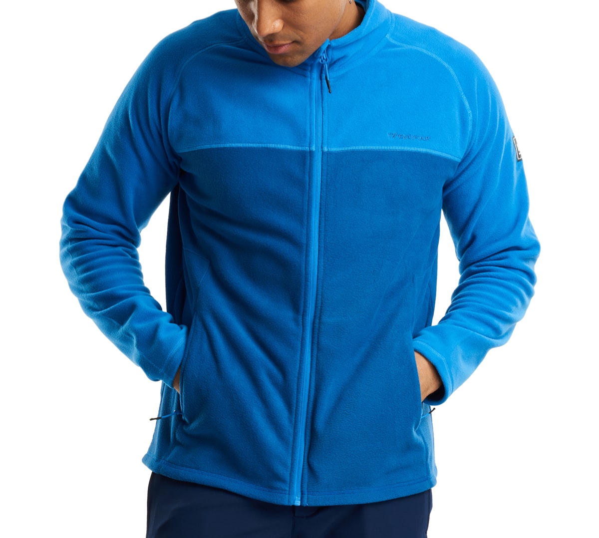 Twentyfour Flåm 2.0 Fleece H Asurblå