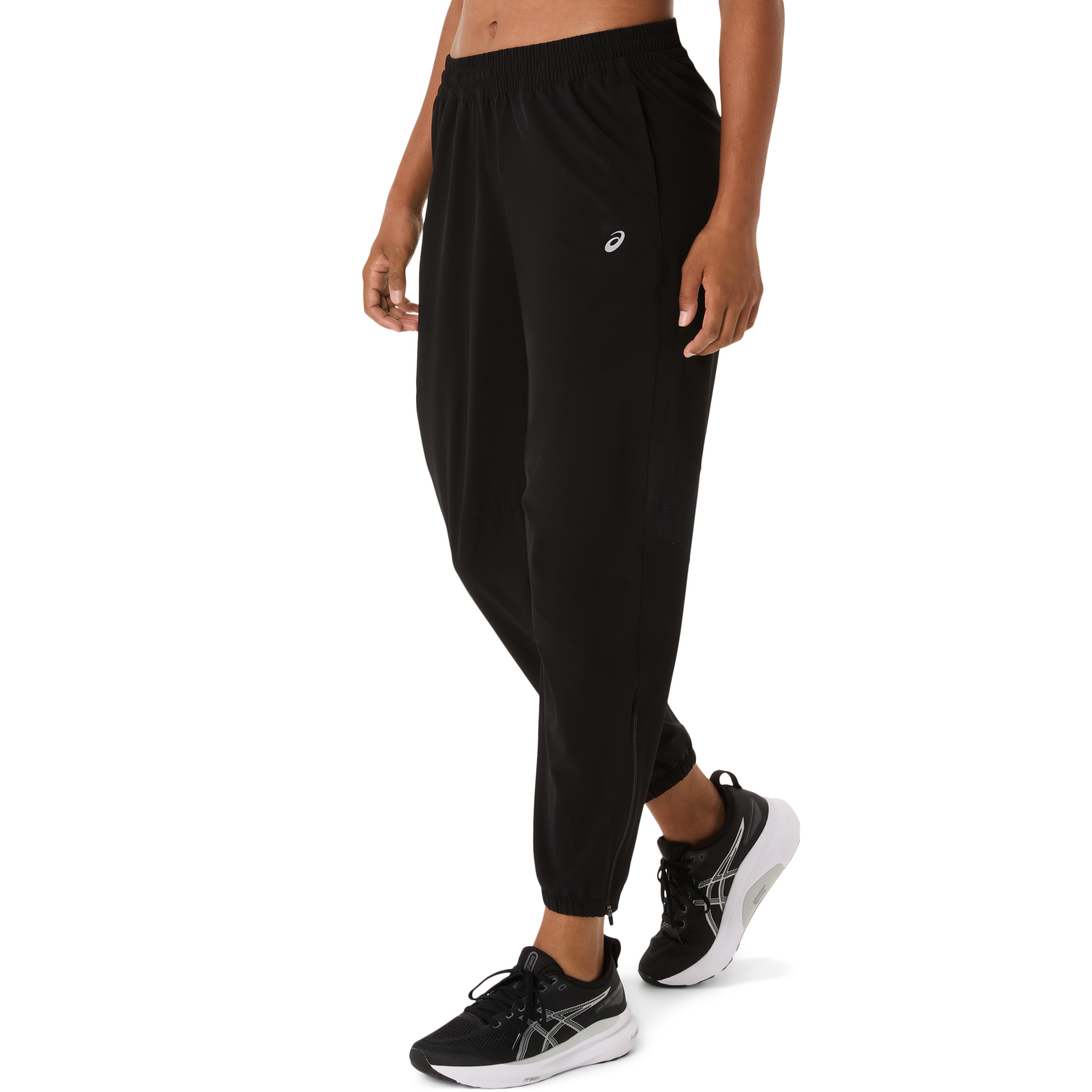 Asics Wms Asics Core Woven Pant Performance Black