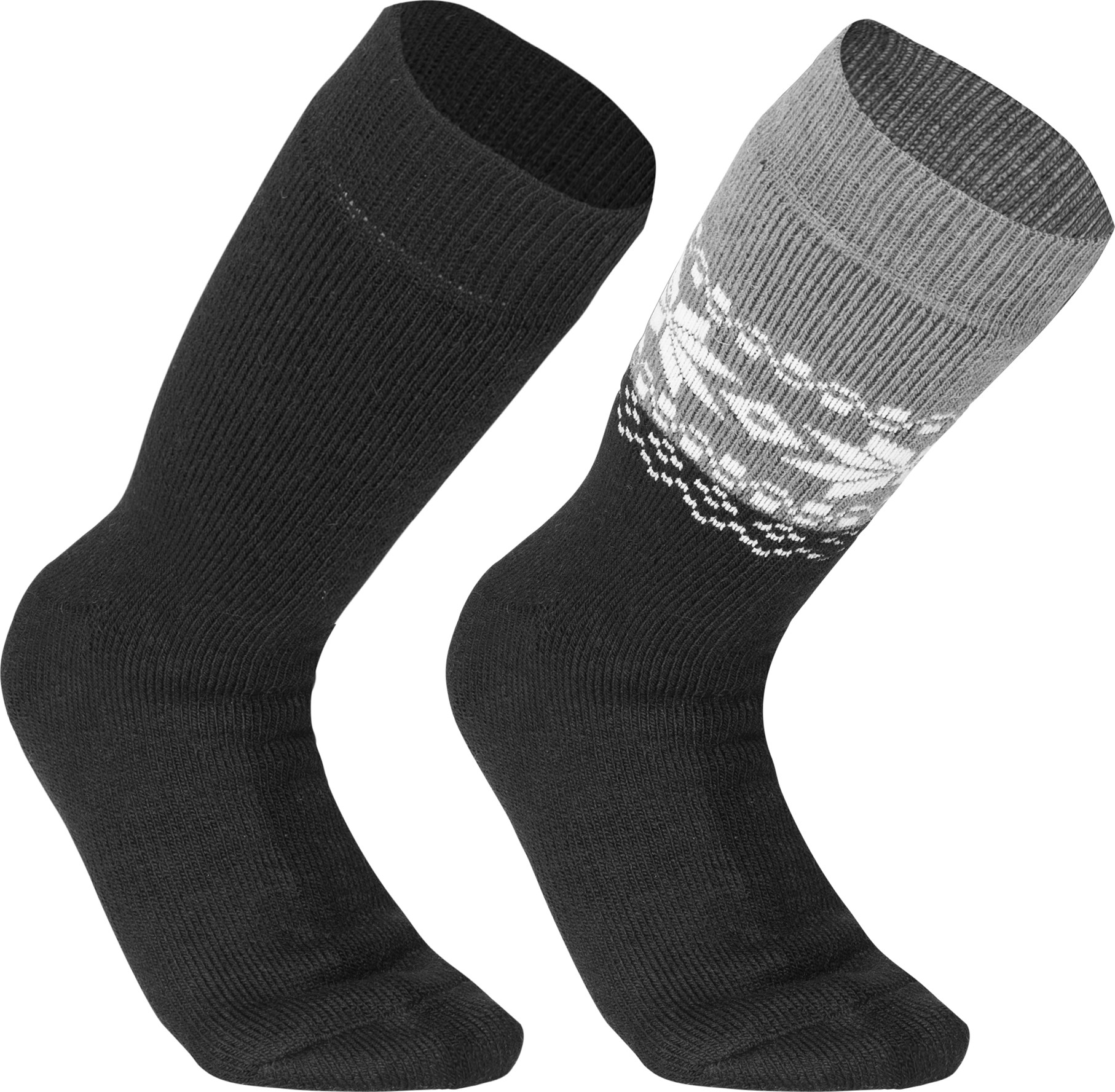 Gridarmor Alpacka Wool Heritage Socks 2p Adult Black Beauty