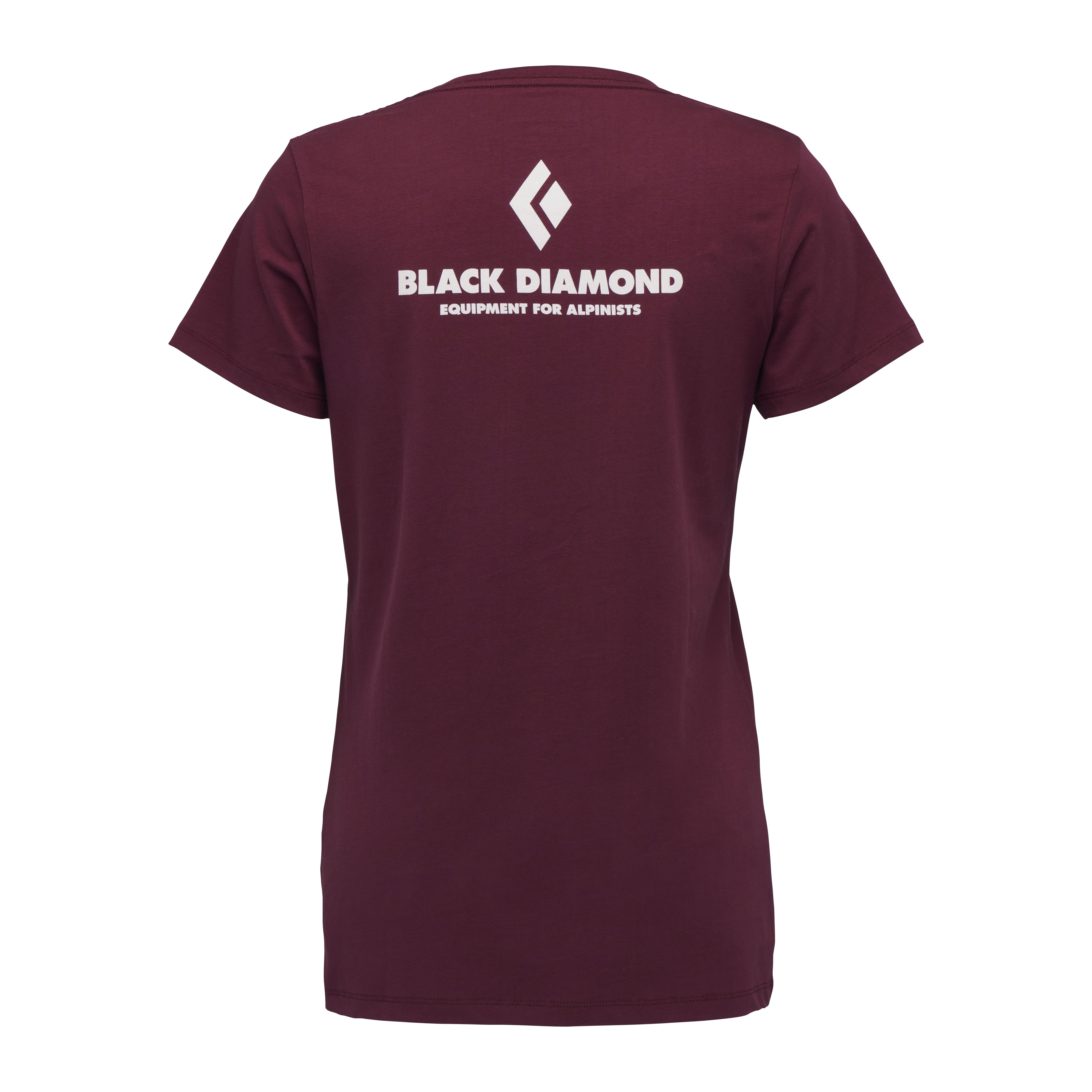 Black Diamond Women's Equipment For Alpinists SS Tee Burgundy