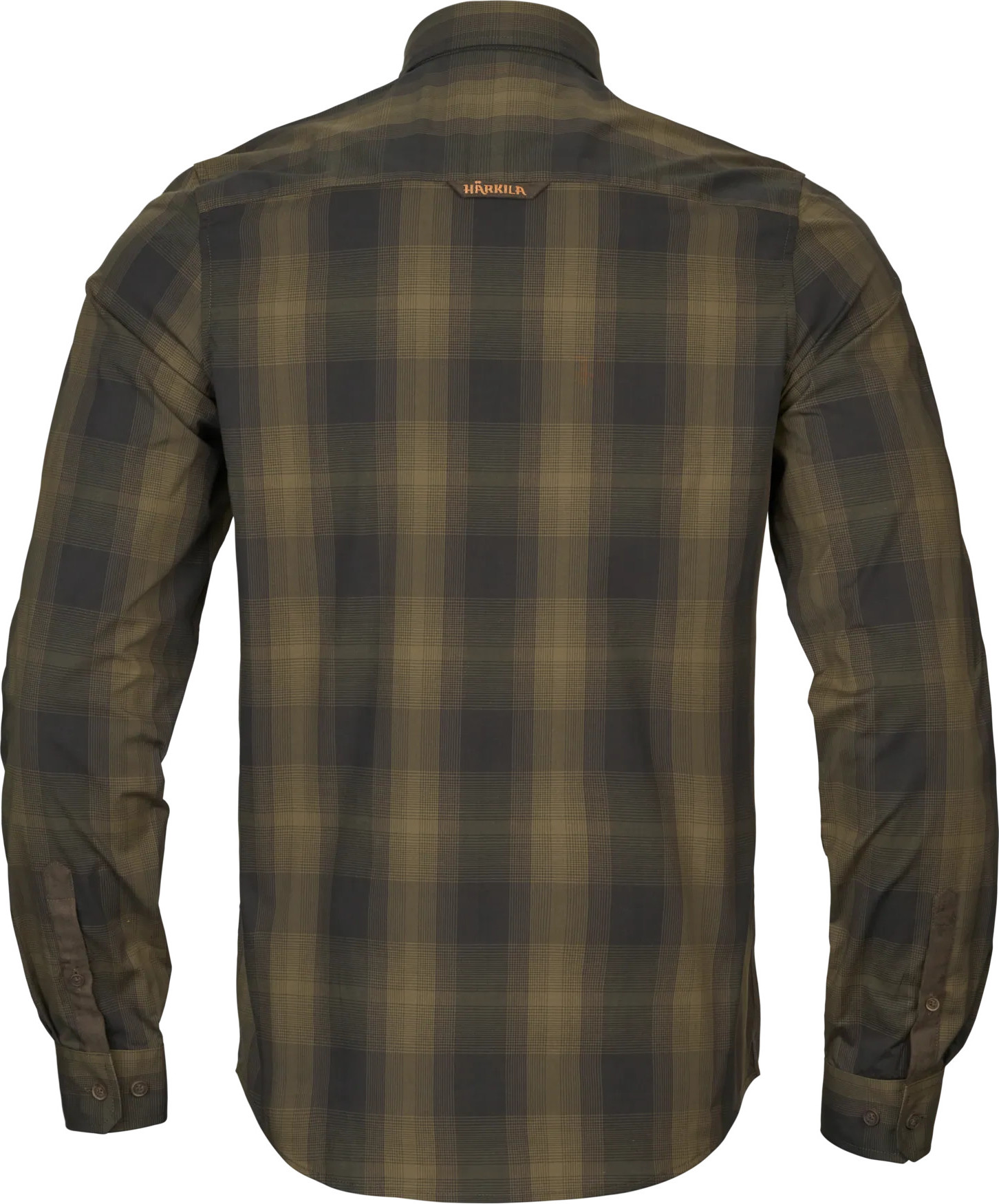Härkila Men's Akkan Shirt Willow Green/shadow Brown