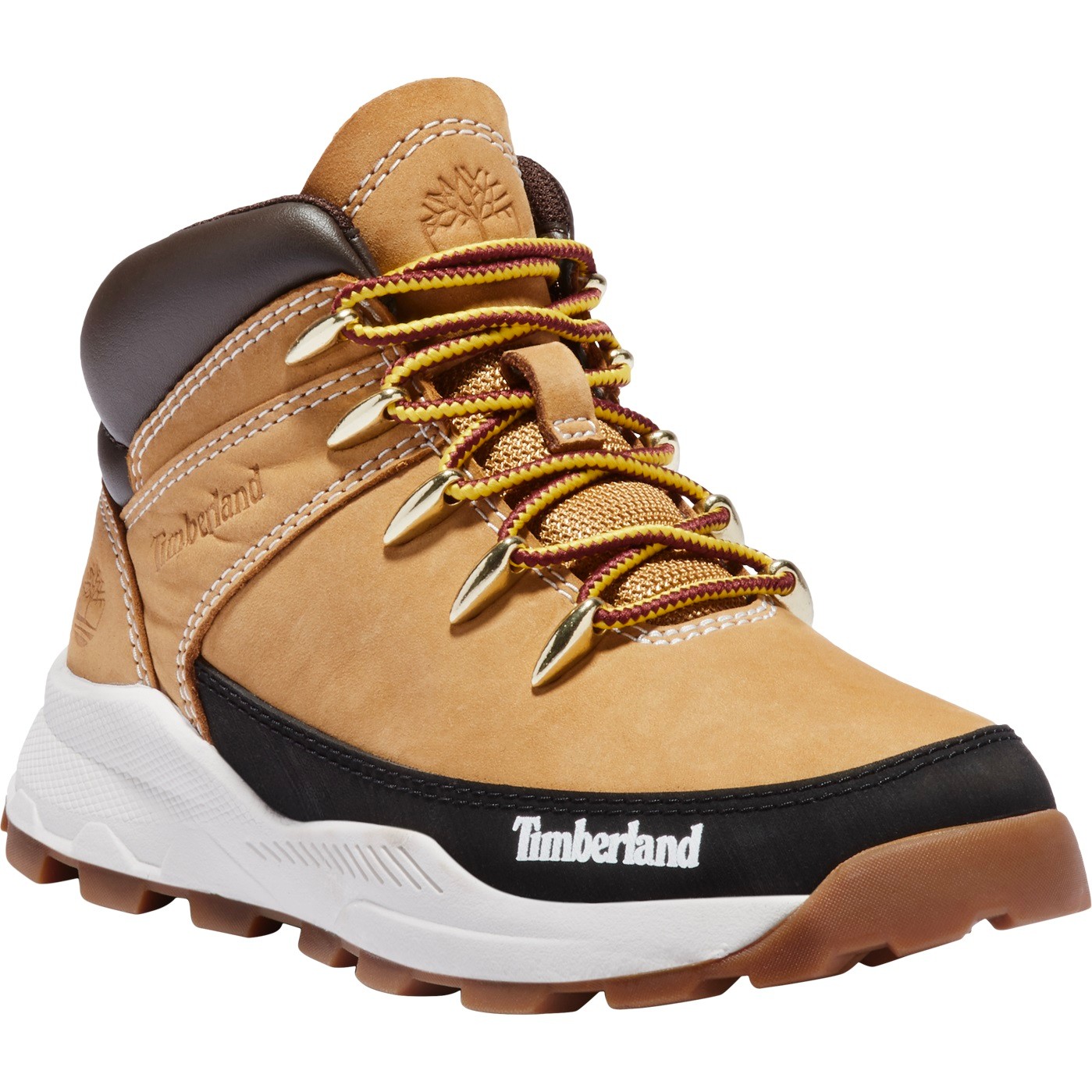 Timberland Kid's Brooklyn High Top Trainer Junior Black