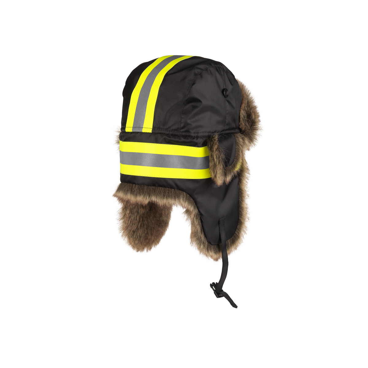 MJM Trapper Reflex 32 Faux Fur Black