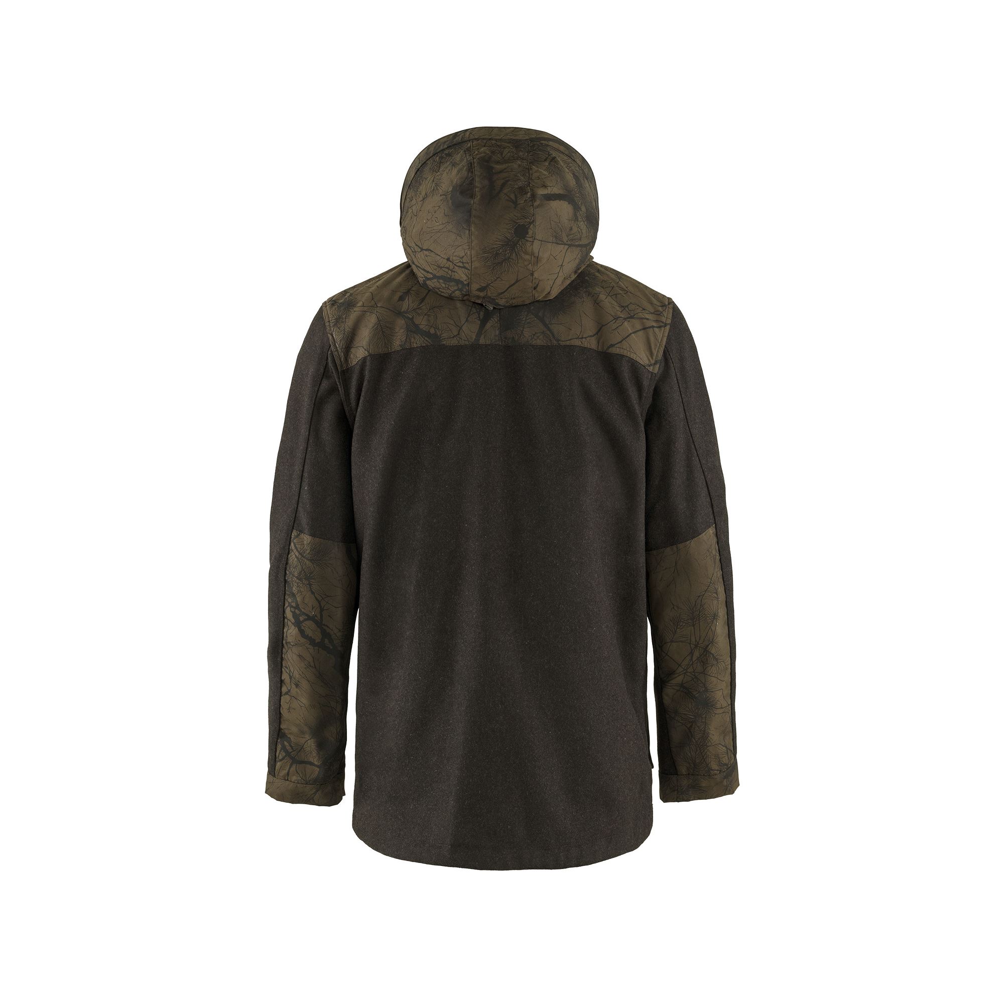 Fjällräven Men's Värmland Wool Jacket Dark Olive/Dark Olive