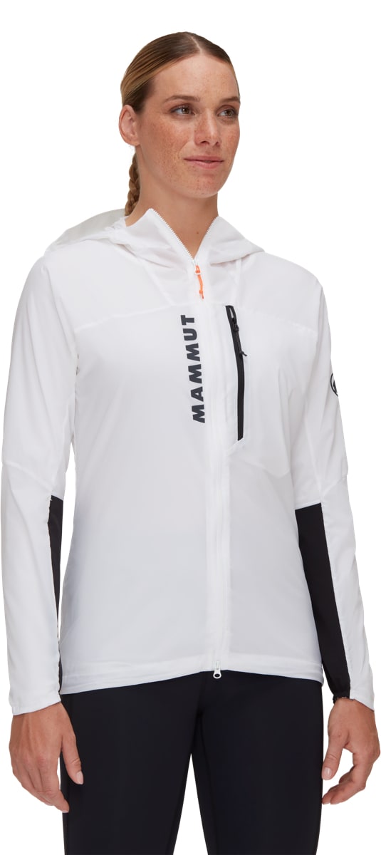 Mammut Women's Aenergy WB Hooded Jacket White-Black
