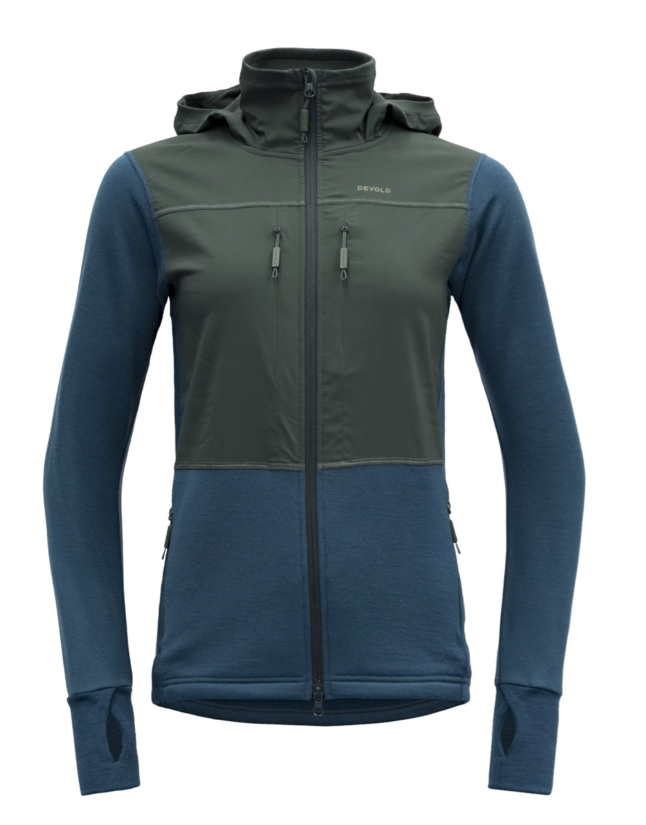 Devold Women's Herøy Hybrid Merino Jacket Flood/Woods