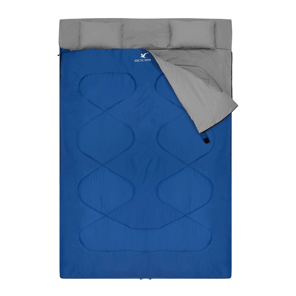 Arctic Tern 2 Person Camping Sleeping Bag Blue