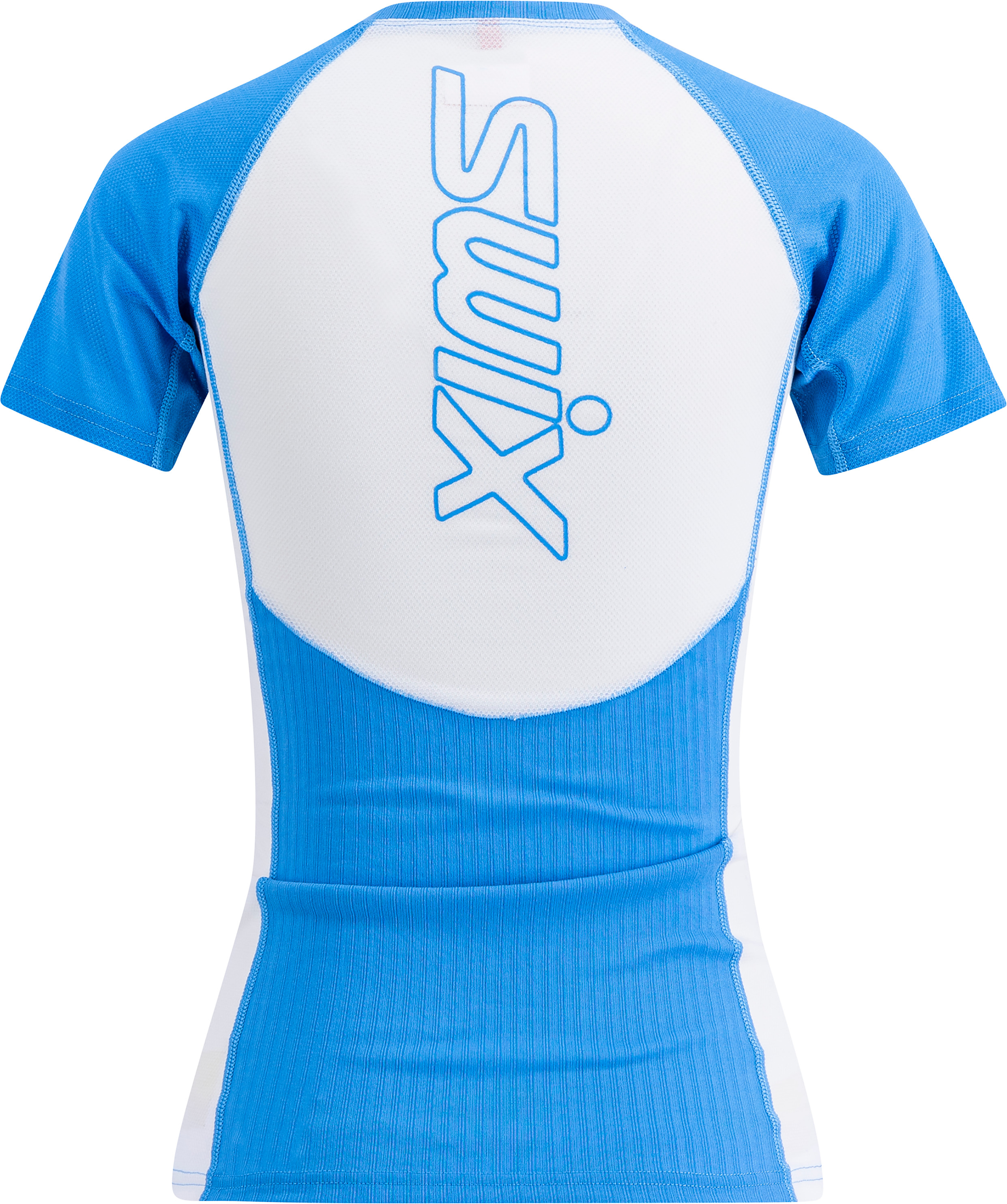 Swix Women's RaceX Light Short Sleeve Cloud Blue/Bright White