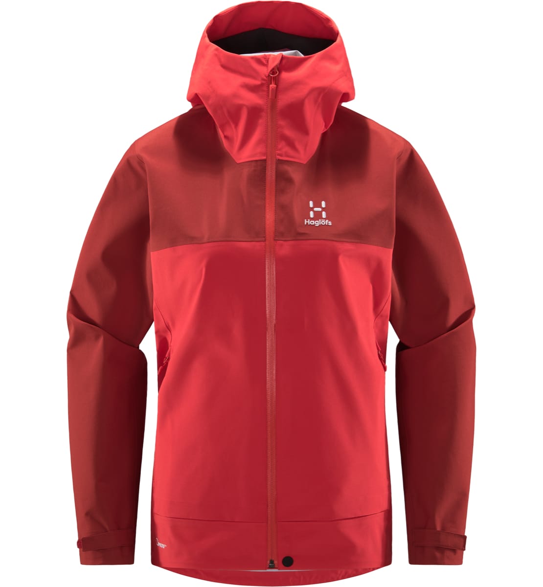 Haglöfs Front Proof Jacket Women Poppy Red/Corrosion