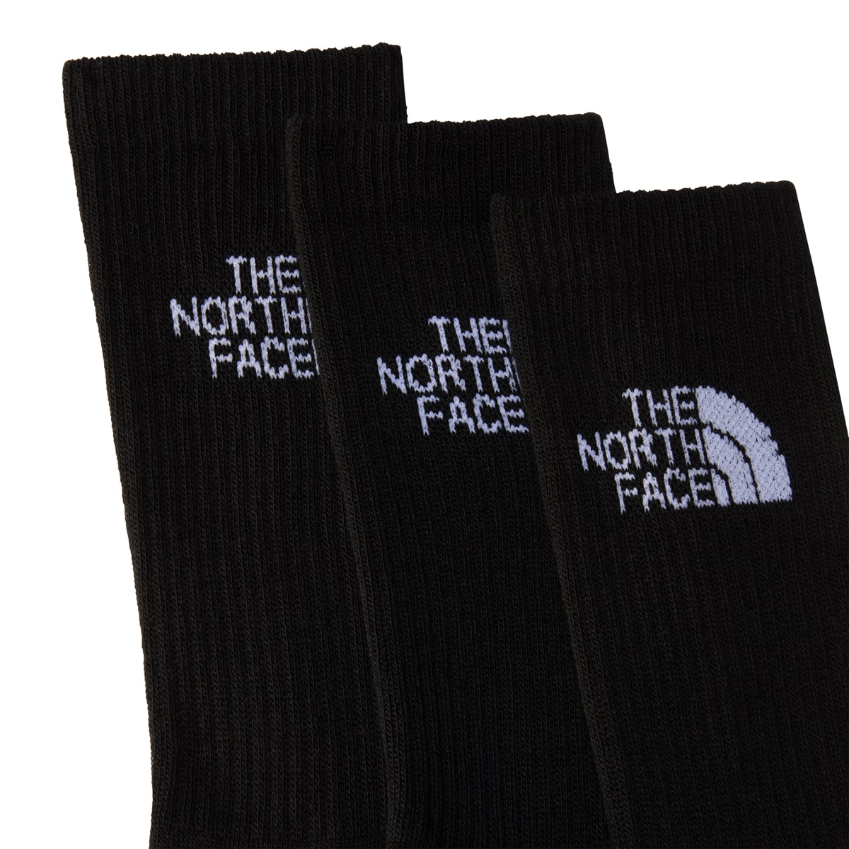 The North Face Multi Sport Cushion Crew Socks 3-Pack TNF Black