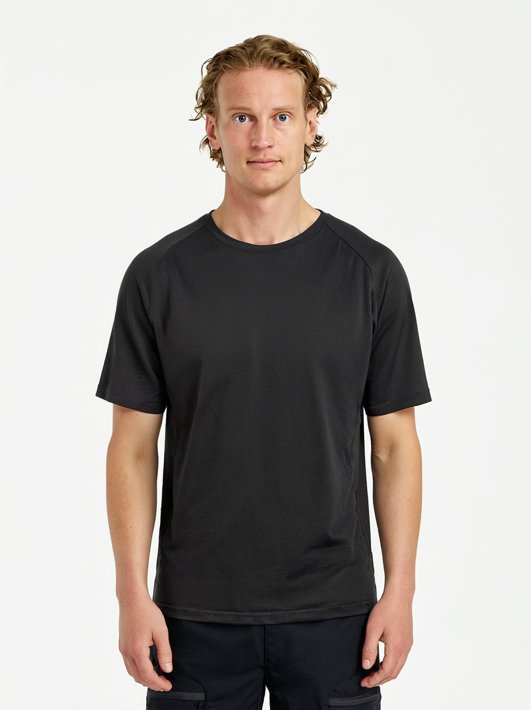 Urberg Merino Tee Men Black Beauty