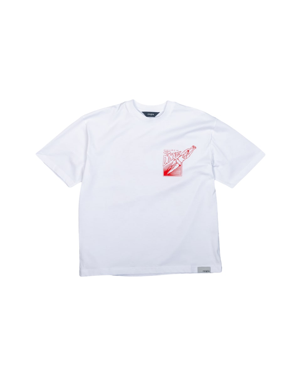 Rúngne Church Of Dynology Tee White