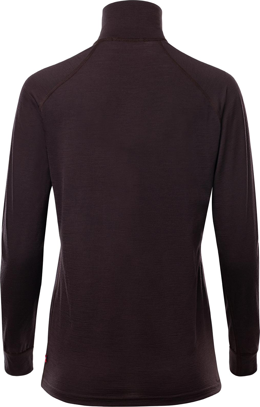 Aclima Women's LightWool 180 Polo with Zip Chocolate Plum