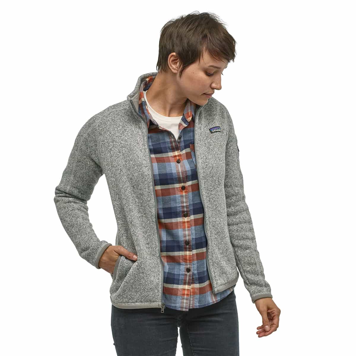 Patagonia Women's Better Sweater Fleece Jacket Birch White