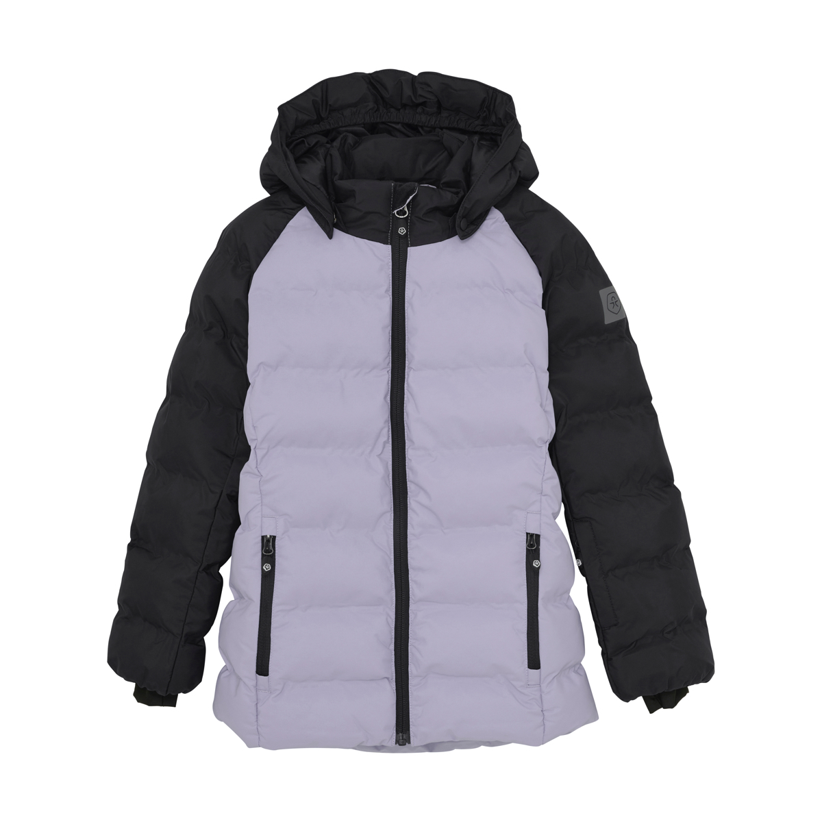 Color Kids Ski Jacket - Quilt- Contrast Languid Lavender