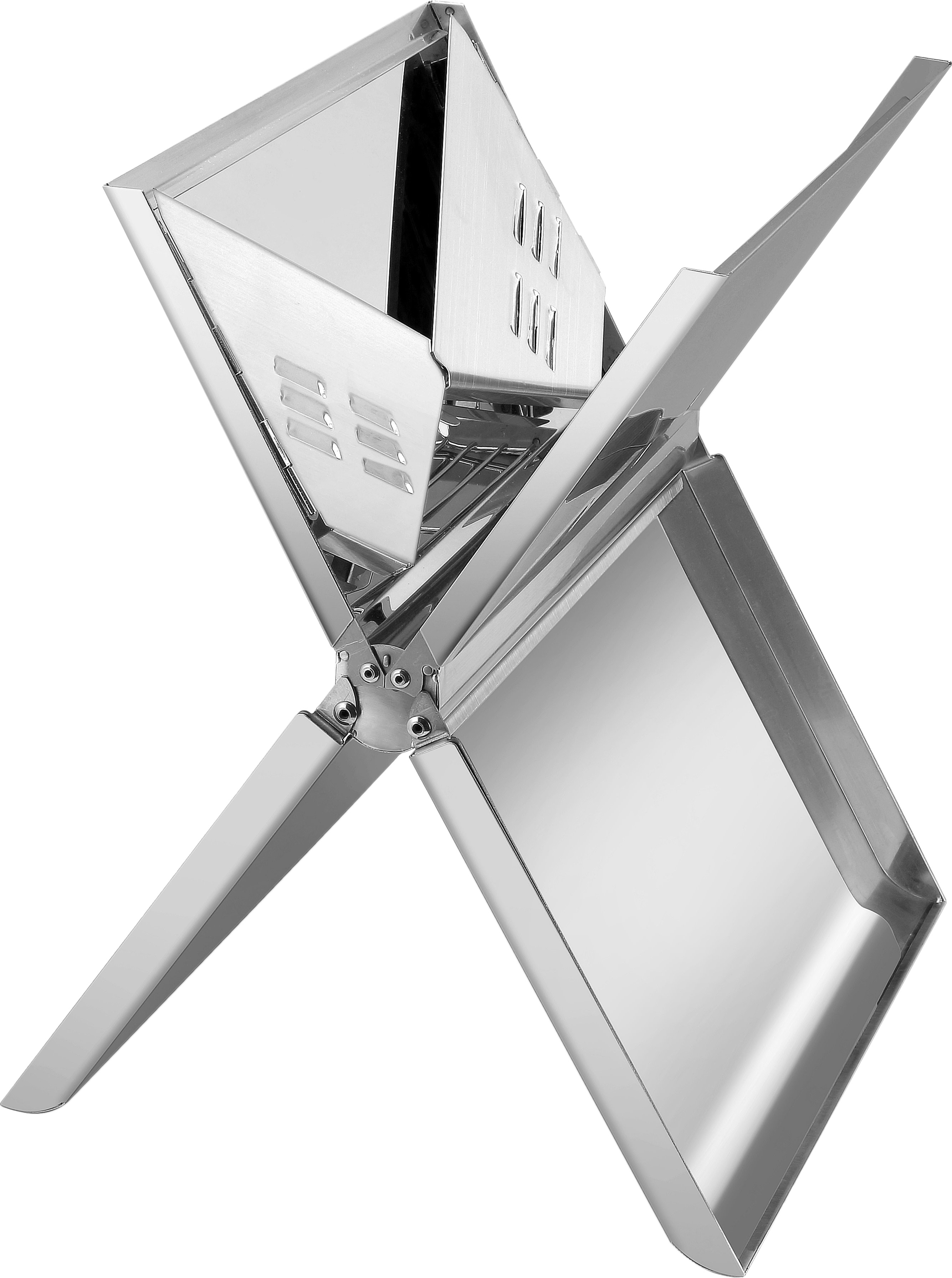 Hällmark Sammenleggbar Grill Stainless Steel