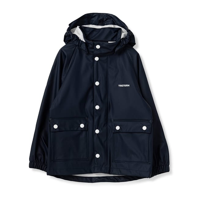 Tretorn Kids' Wings Raincoat Navy
