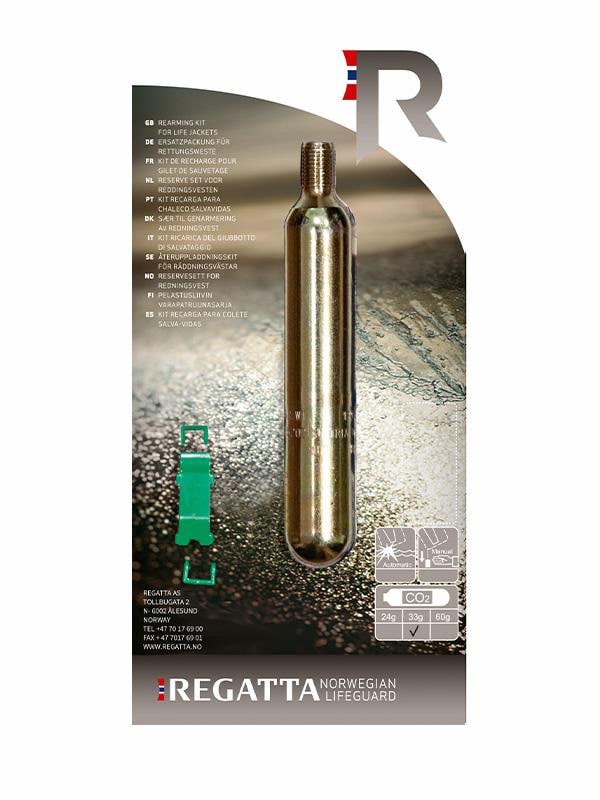 Regatta Co2 cylinder with clip HR/UM MULTI 24GR