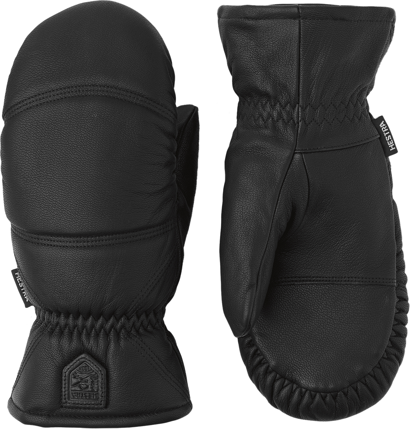 Hestra Leather Box Mitt Black