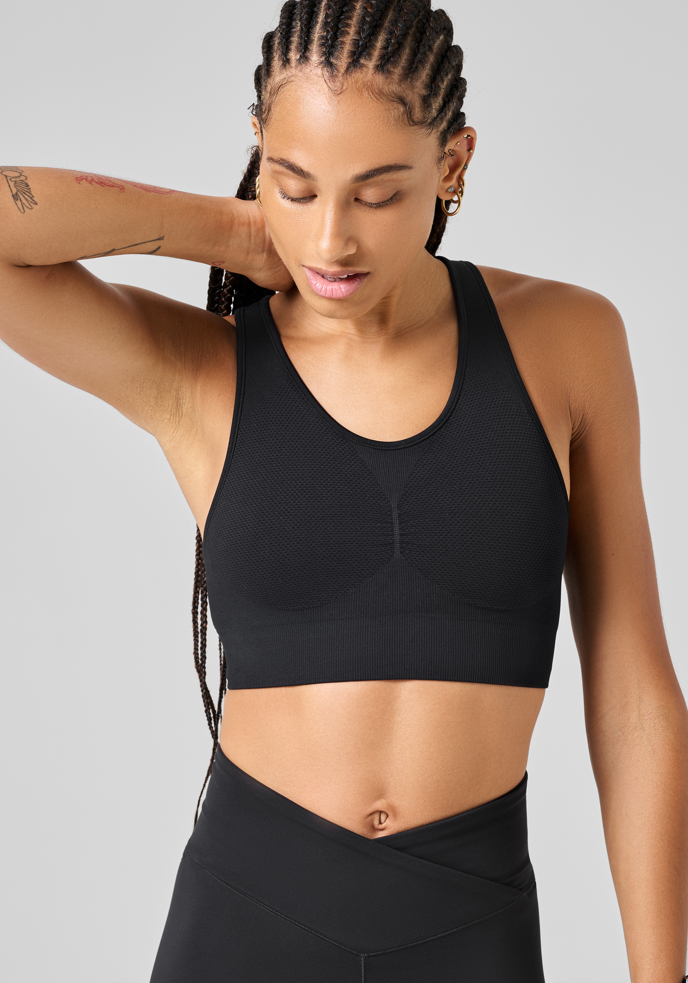 Casall Seamless Soft Sports Bra Black