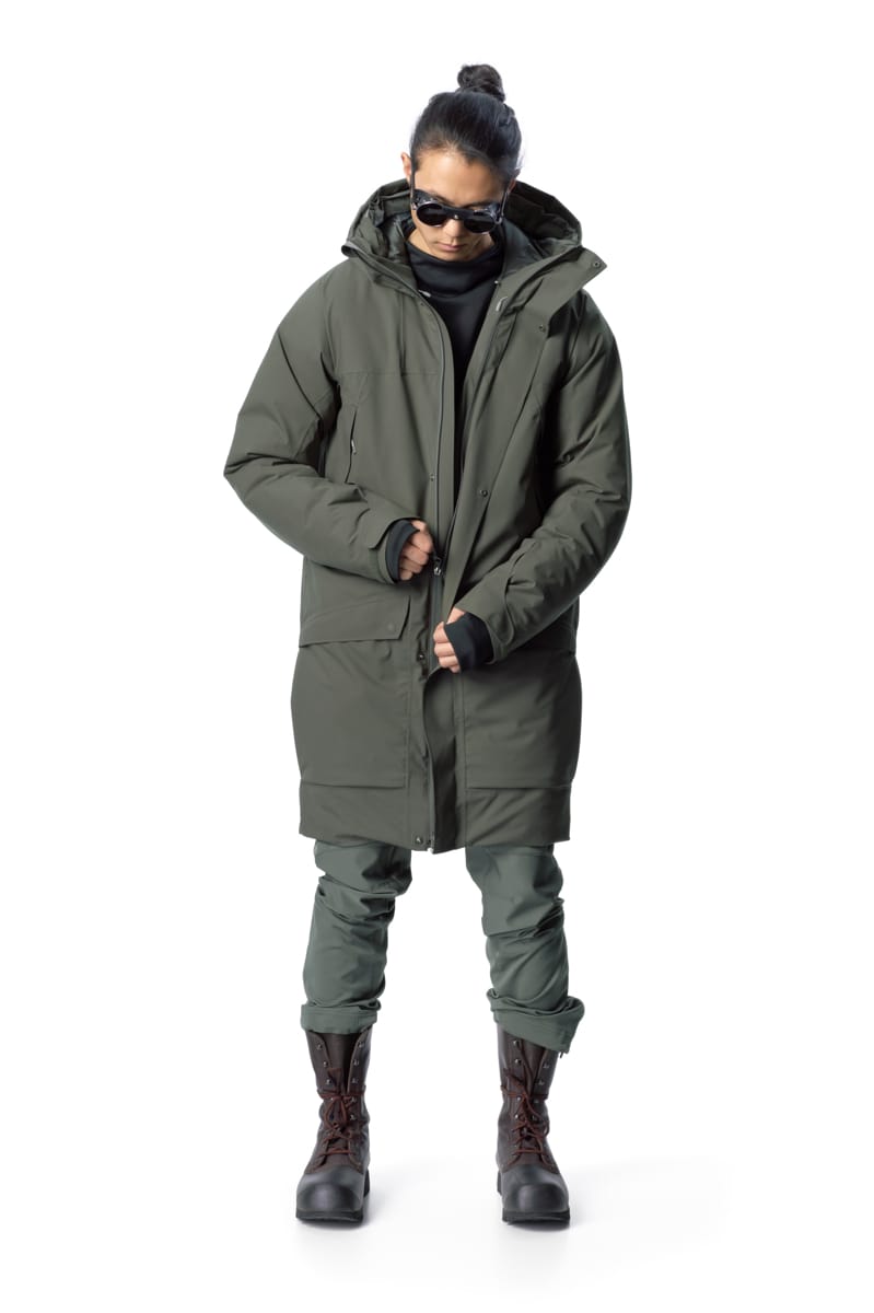 Houdini Men's Fall In Parka Baremark Green