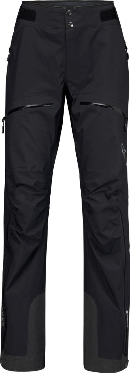Norrøna Trollveggen Gore-Tex Pro Light Pants W'S Caviar Black
