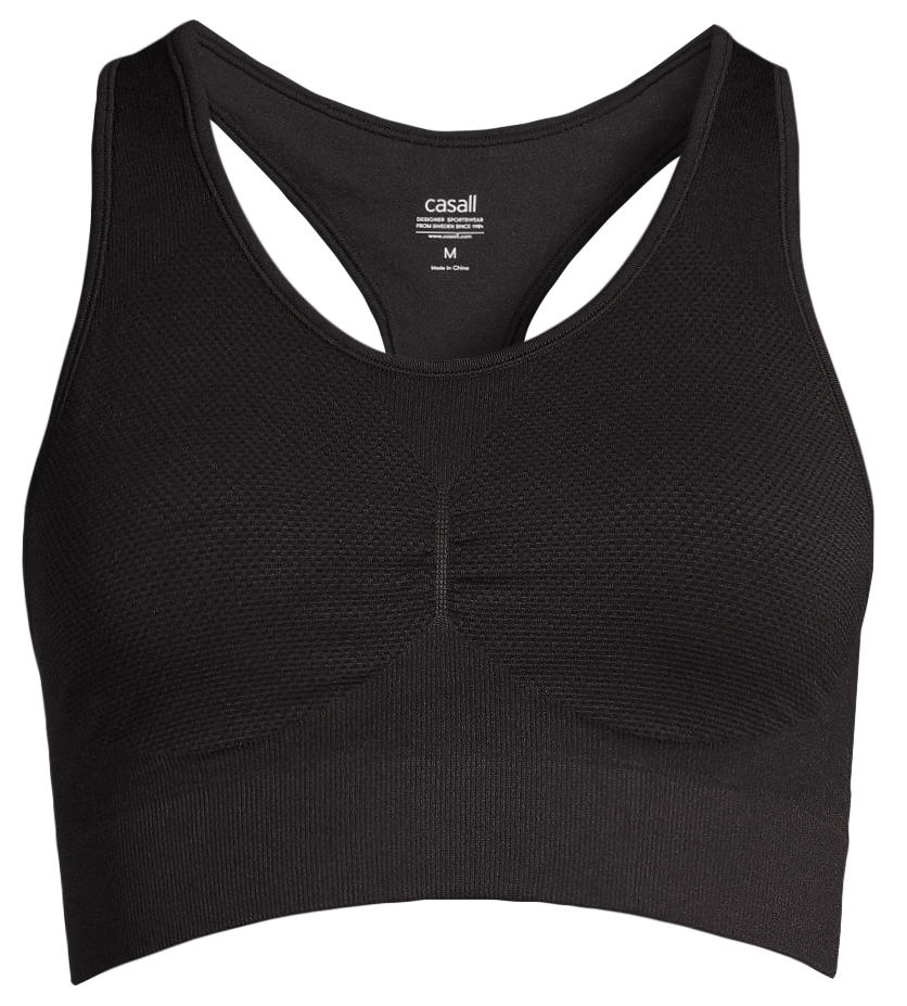 Casall Seamless Soft Sports Bra Black