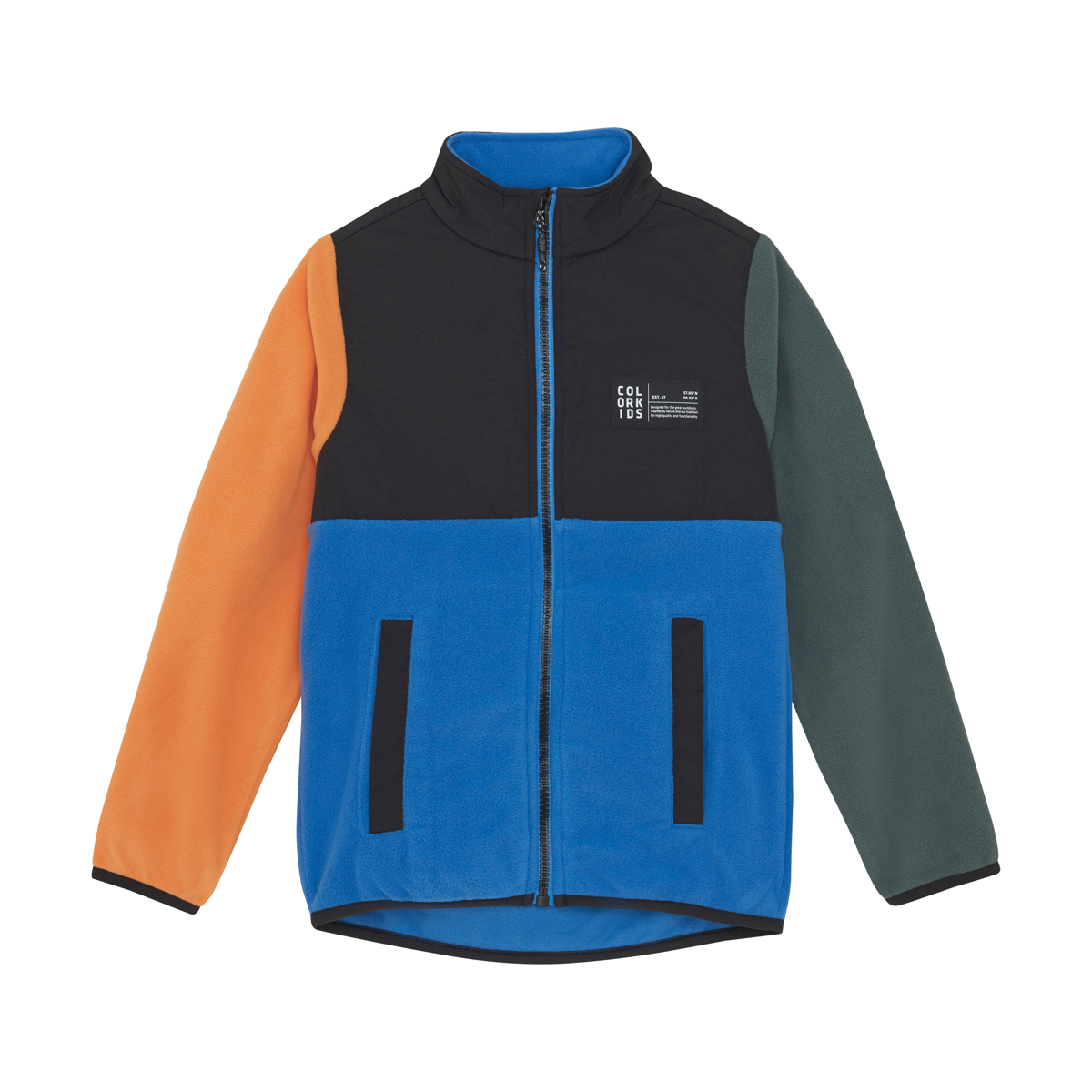 Color Kids Fleece Jacket Campanula