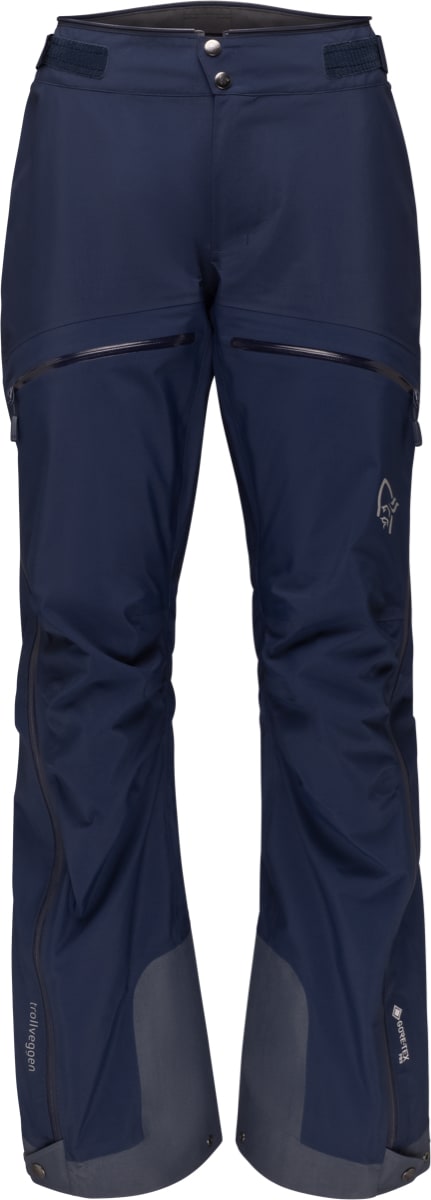 Norrøna Women's Trollveggen Gore-Tex Pro Light Pants Indigo Night