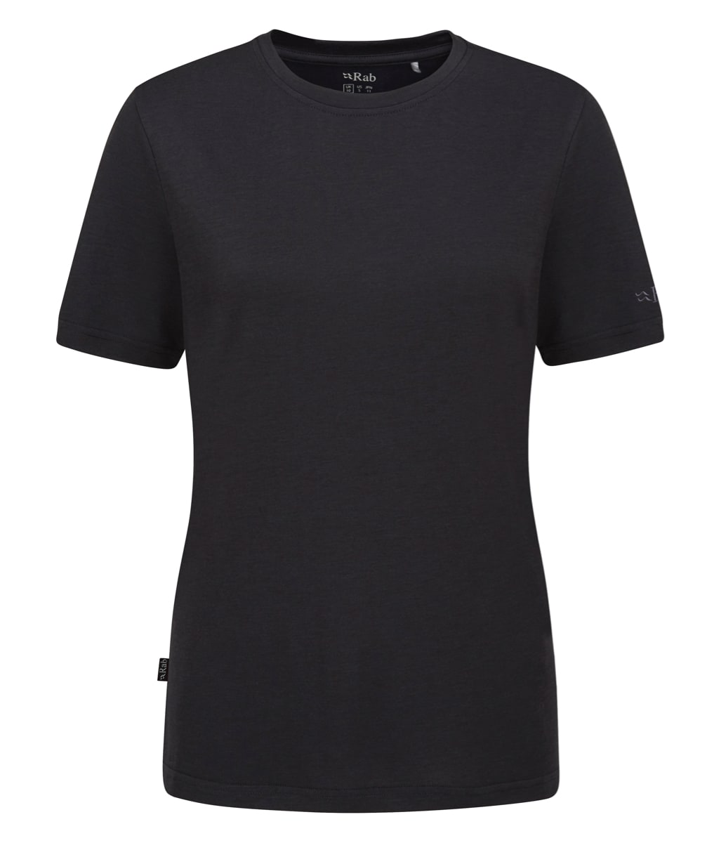 Rab Crimp Logo Tee Wmns Beluga