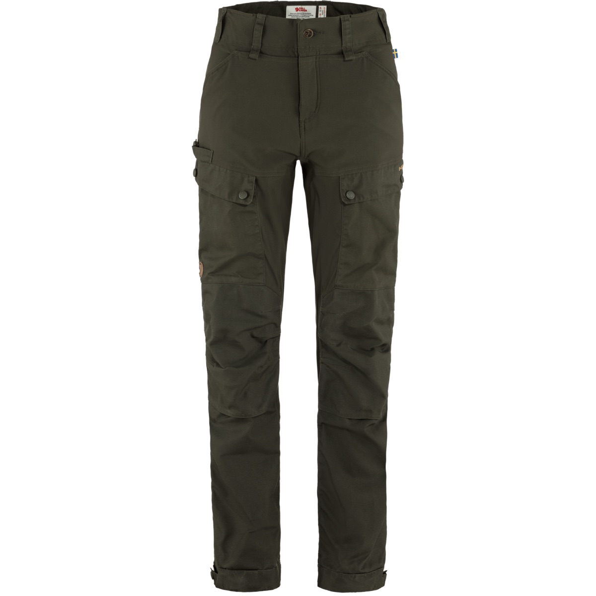 Fjällräven Women's Forest Hybrid Trousers Deep Forest