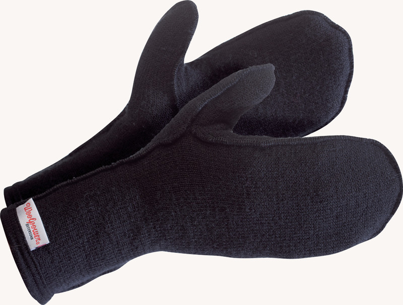 Woolpower Mittens Thin 400 Black